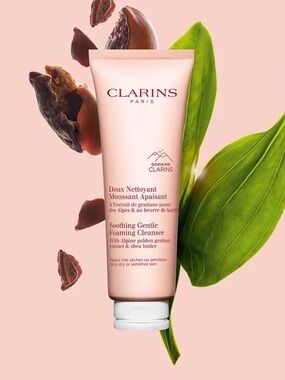 NEW Clarins Soothing Gentle Foaming Cleanser